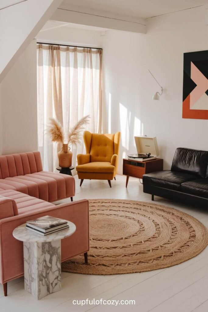 How to Arrange couches in living room layout (6)