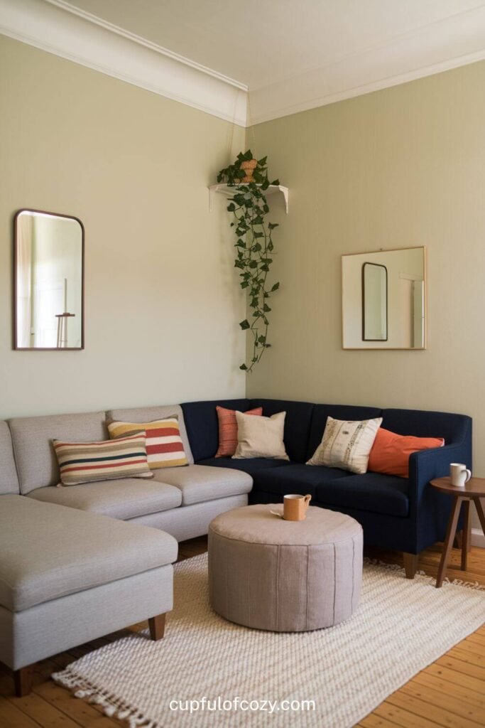 How to Arrange couches in living room layout (2)