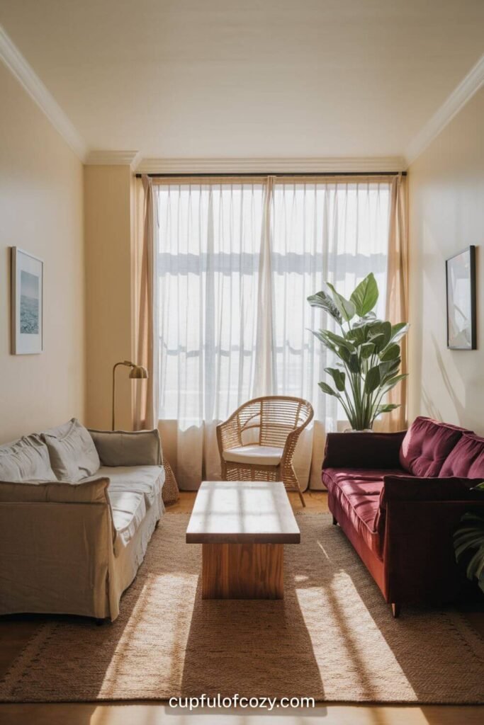How to Arrange couches in living room layout (9)
