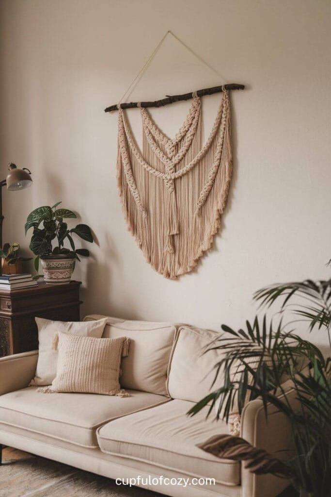 Macramé Wall Hanging for Boho Vibes