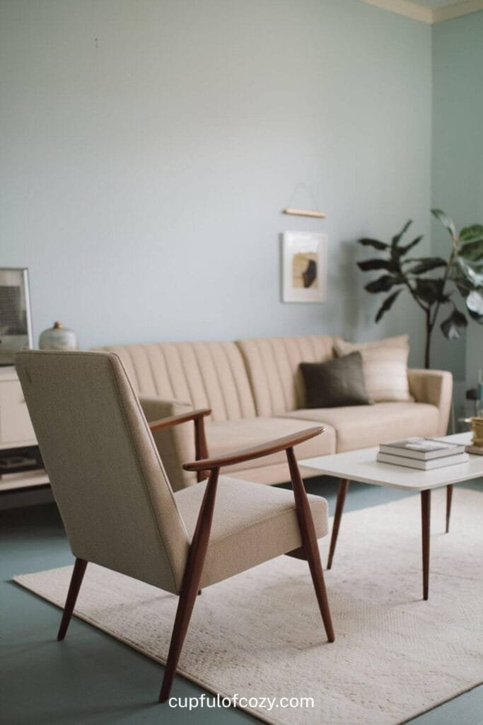 Mid-Century Armchair for Retro Swagger