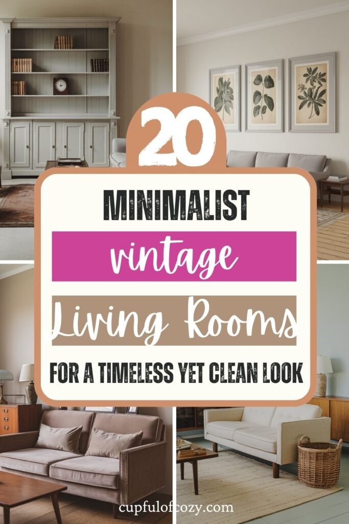 Minimalist Vintage Living Room (2)