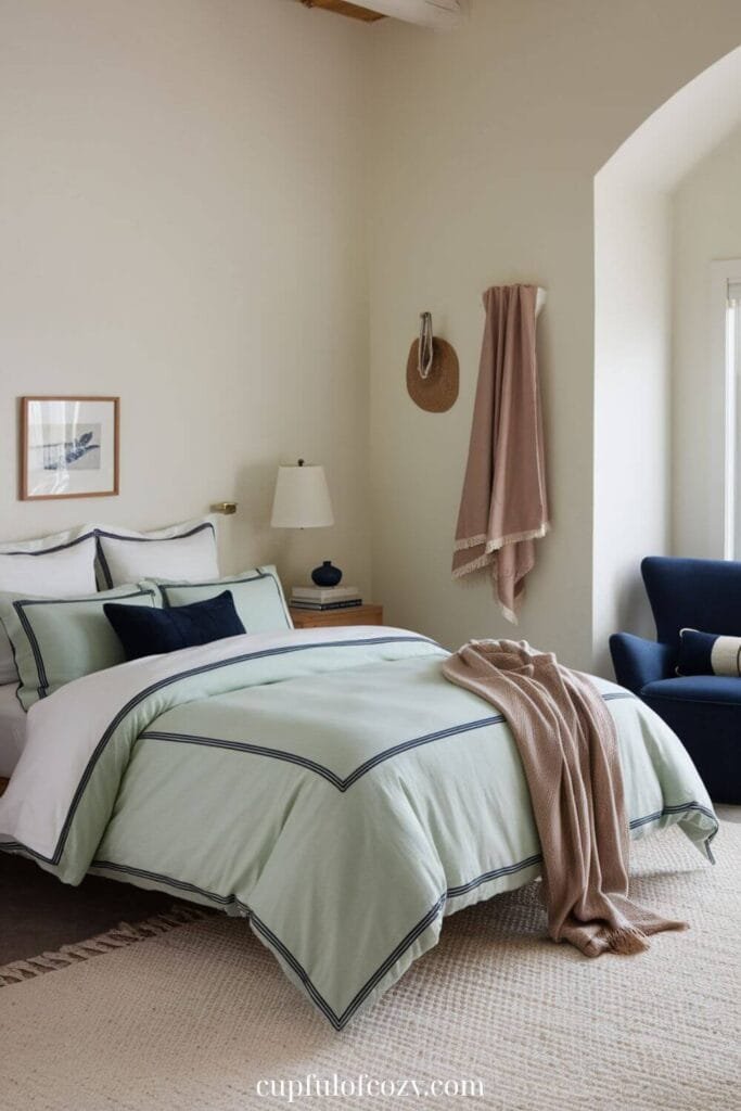 Mixed Tones Coastal Nook Bedroom