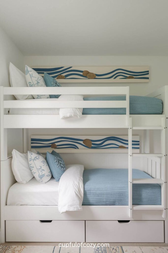 Modern Minimalist Beach Bunks That Feel So Fresh (2)