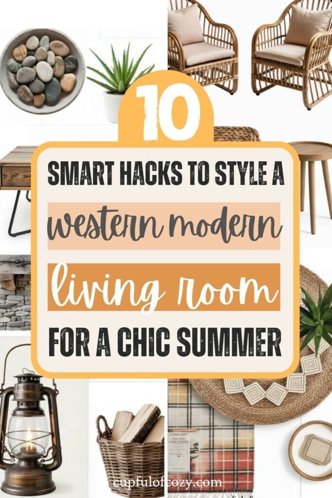 Modern Western Living Room Meets Summer Chic (2)