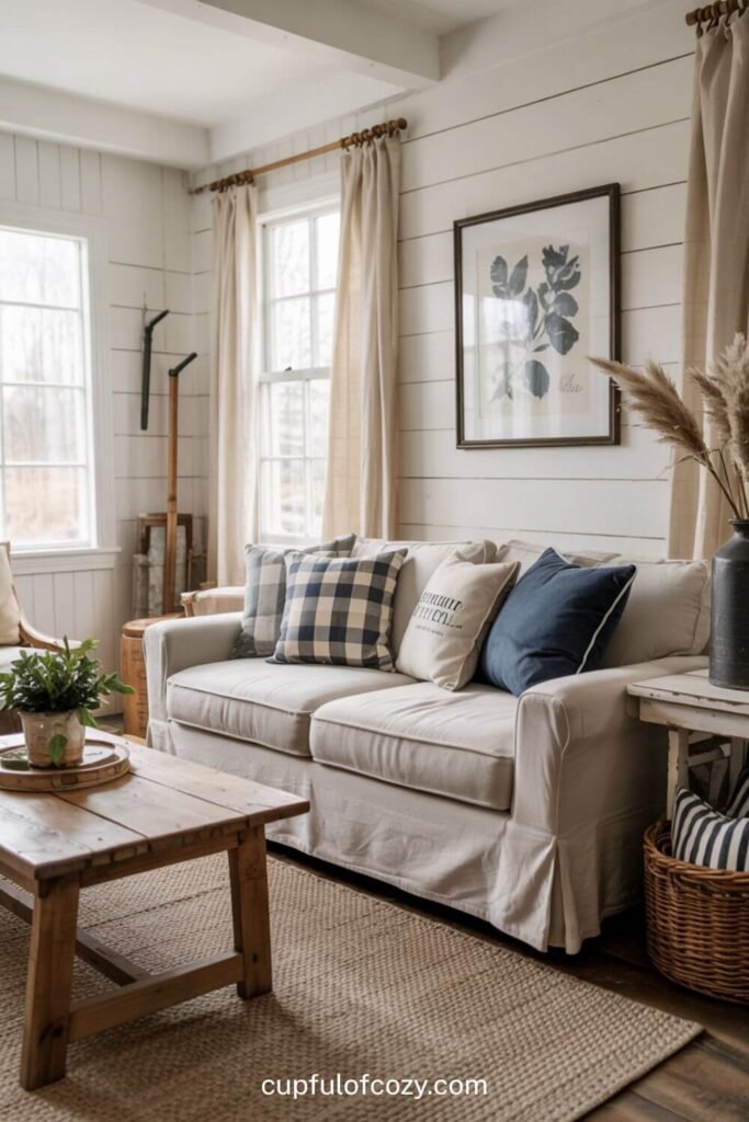 Navy Blue Throw Pillows_ Easy Color Pop