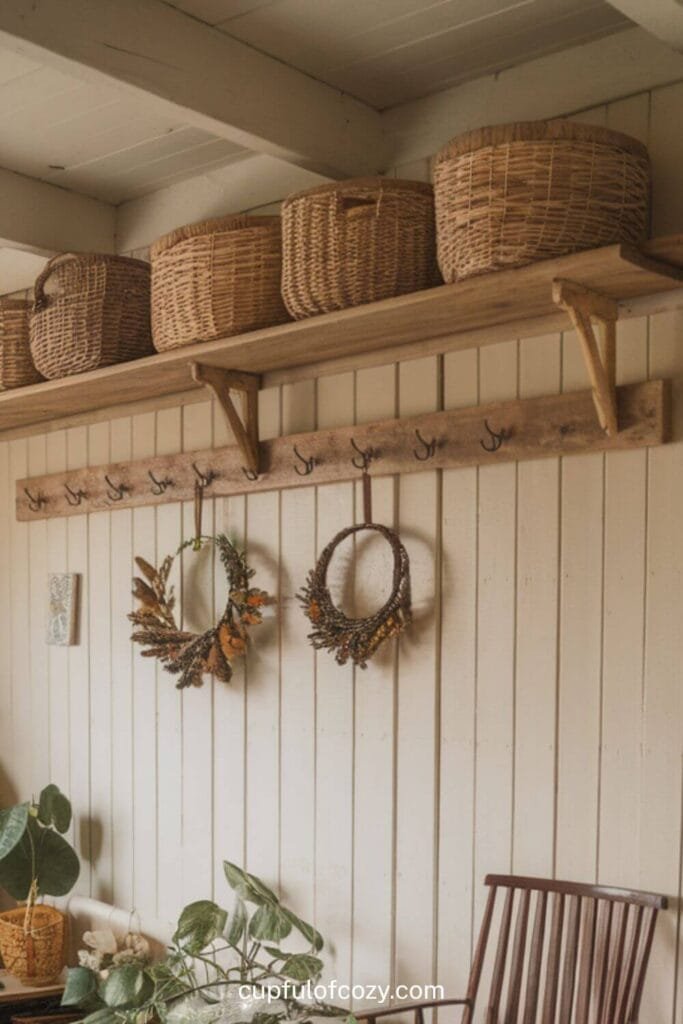 Peg Rail for Rustic Utility