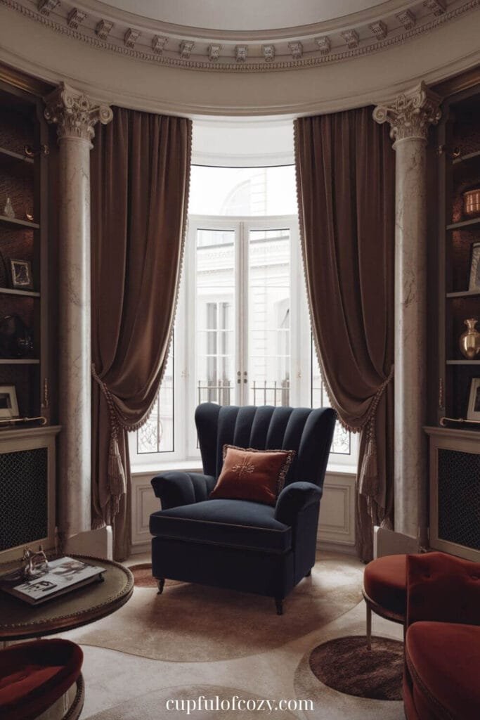 Plush Armchair Corner