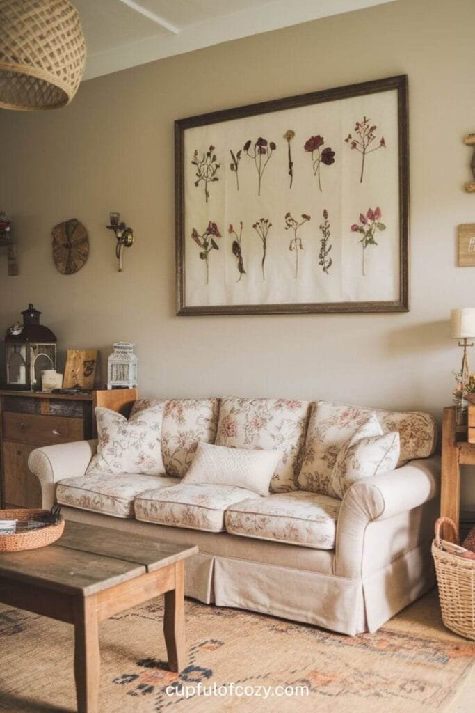 Pressed Flower Art for Delicate Beauty