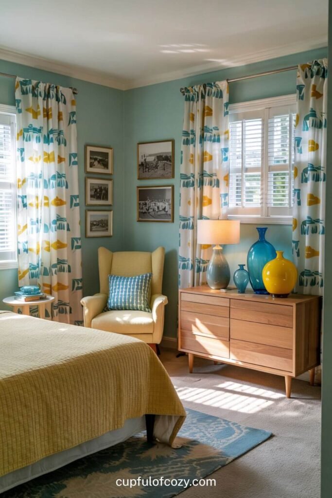 Retro Summer Bedroom