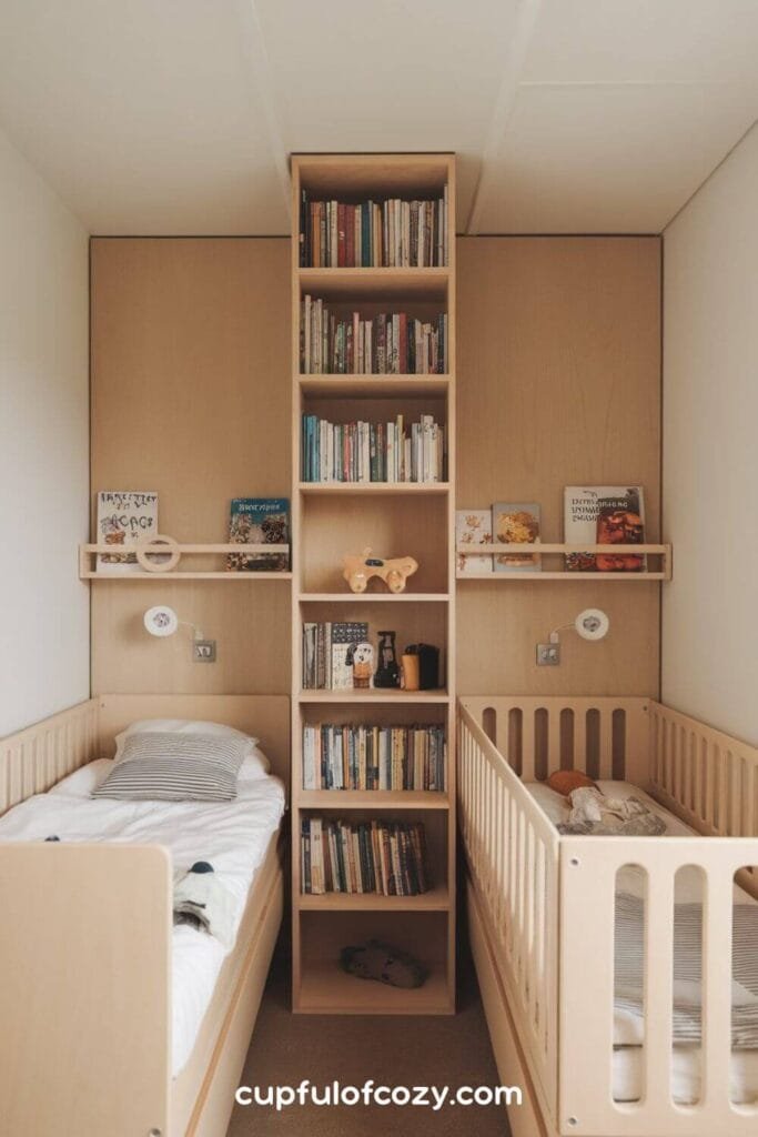Room Divider Bookshelf Trick