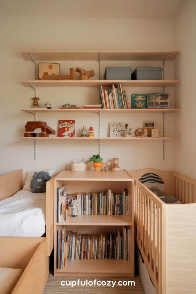 Room Divider Bookshelf Trick