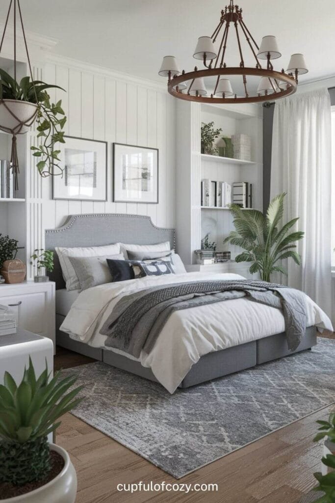 Rustic Chandelier for a Warm Summer Glow