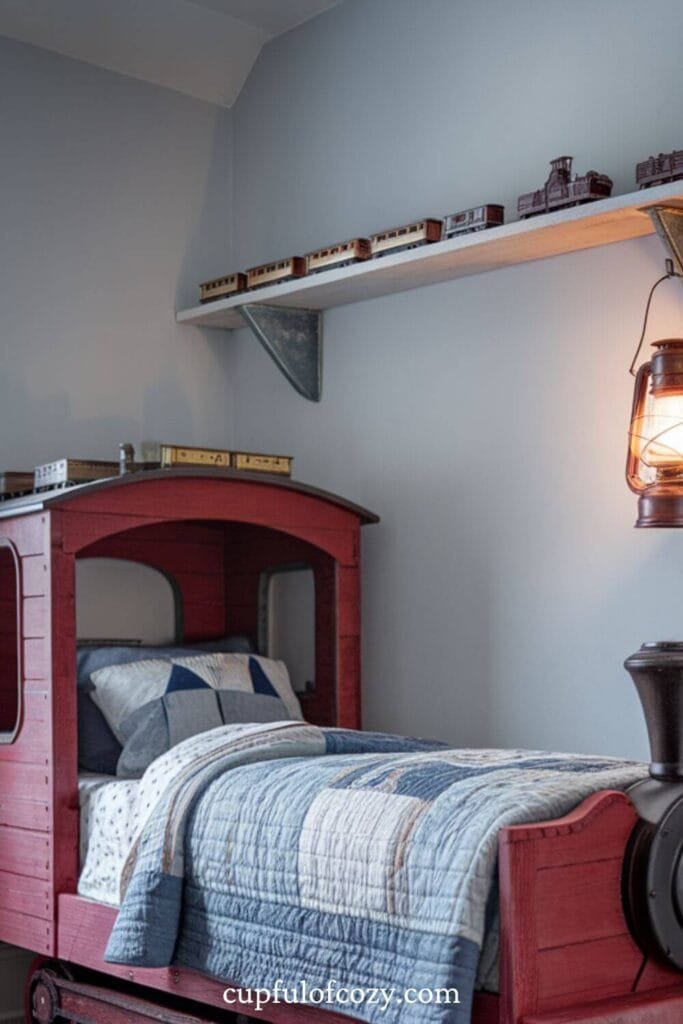Rusty Train Haven Bedroom (2)