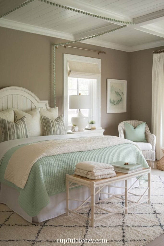 Seafoam Serenity Bedroom