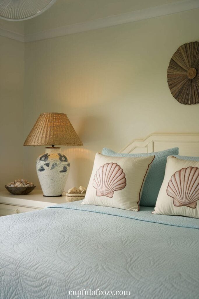 Seashell Glow Bedroom