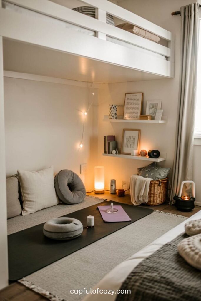 Self-Care Loft Bed For Mental Health