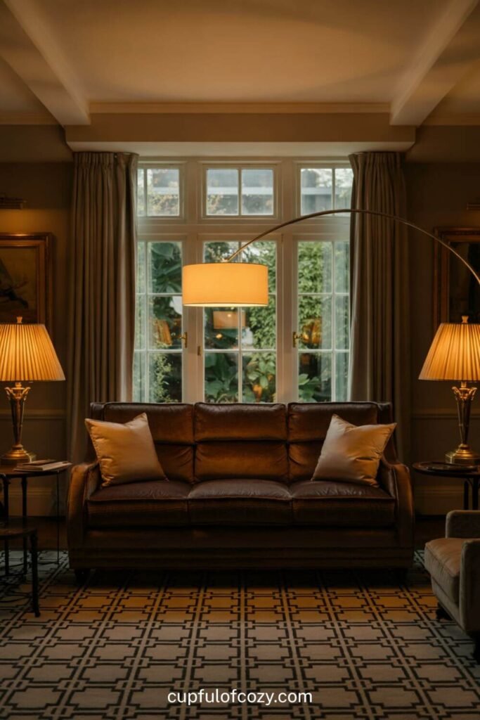 Strategic Lighting That Creates Warm Glow