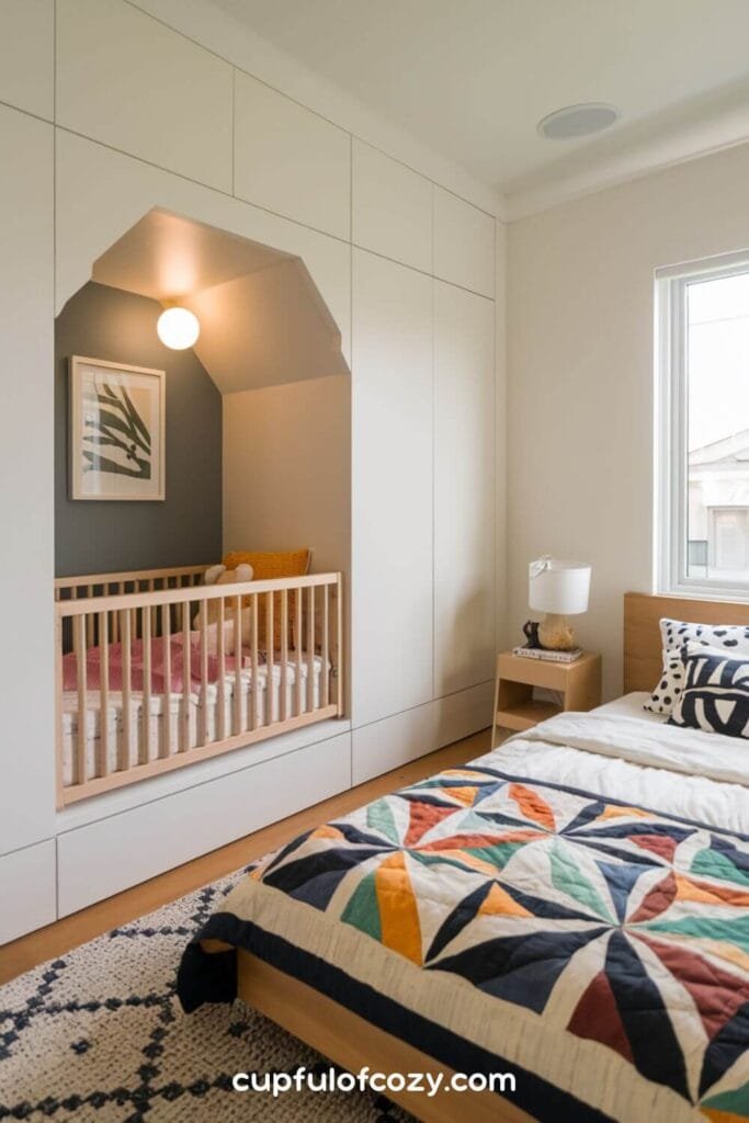 Toddler Bed with Crib Alcove