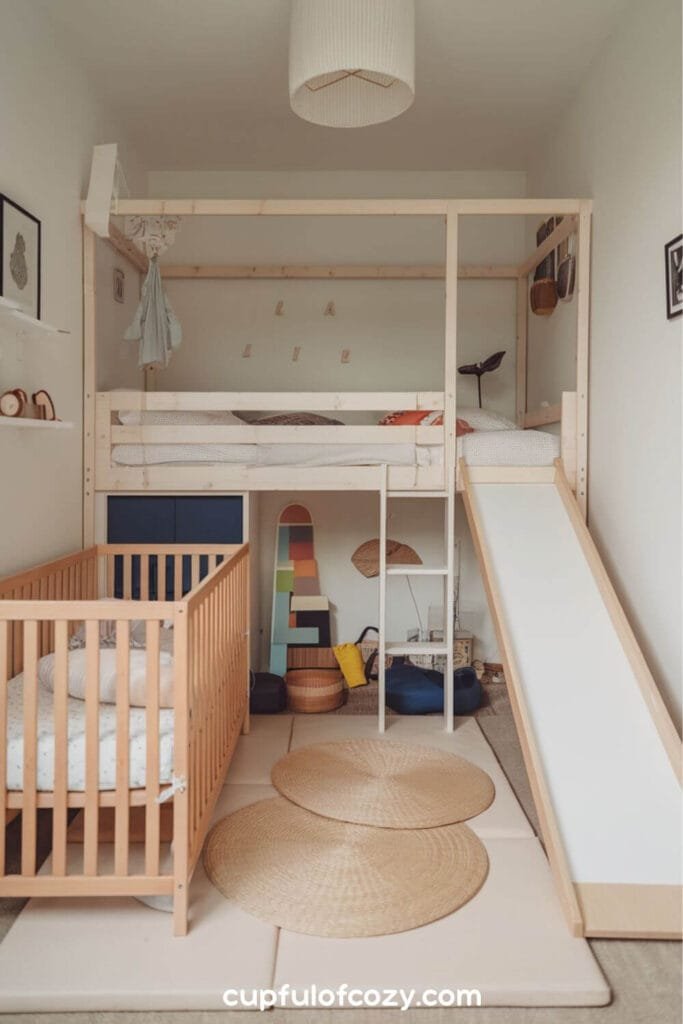 Toddler Loft with Baby Floor Space