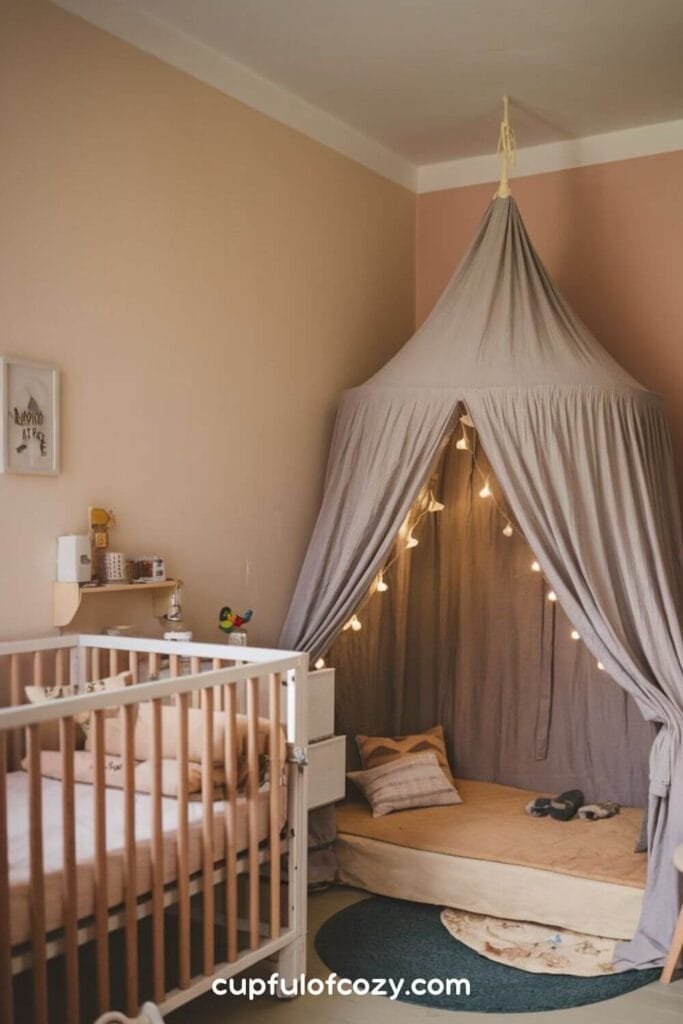 Toddler Tent and Crib Corner