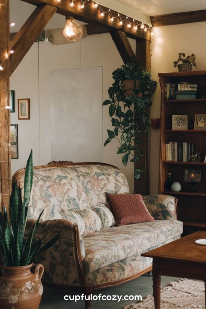 Twinkle Lights and Wool Throws