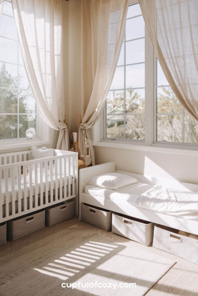 Under-Window Beds with Storage