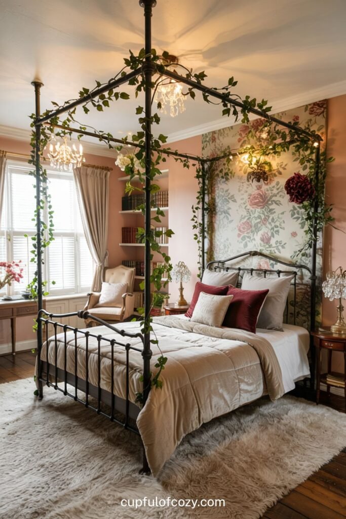 Victorian-Inspired Reading Nook