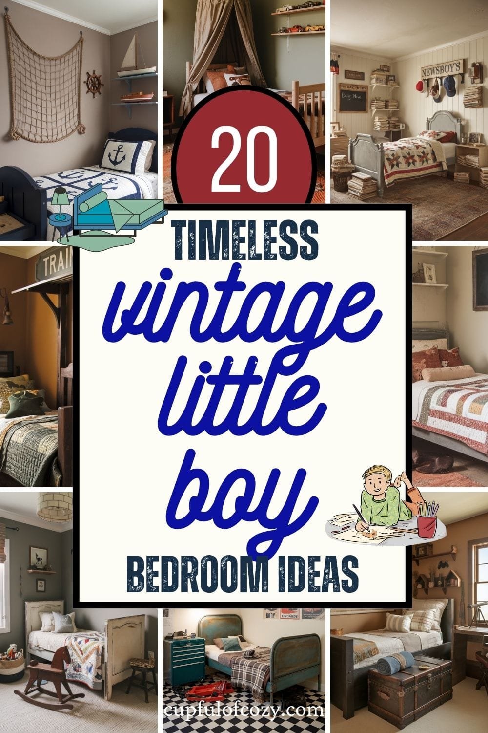 Vintage Little Boy Room Ideas