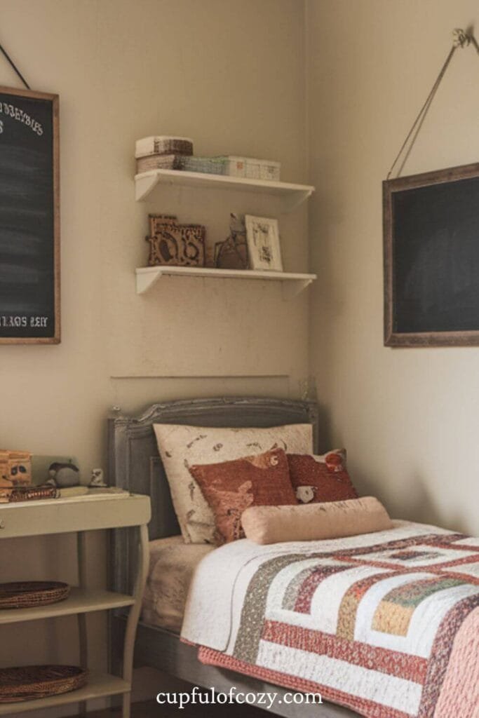 Vintage Newsboy Stand Bedroom