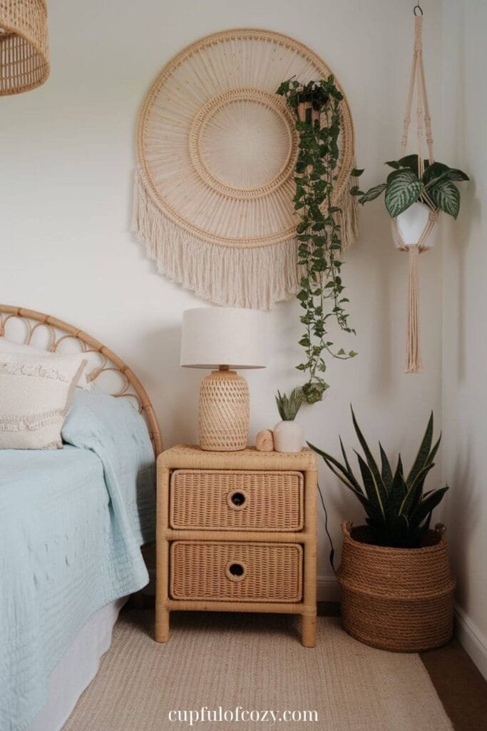 Wicker Bedroom