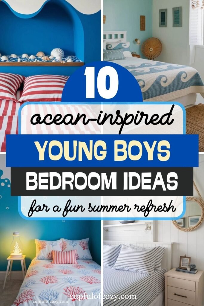 ocean inspired young boys bedroom ideas (3)