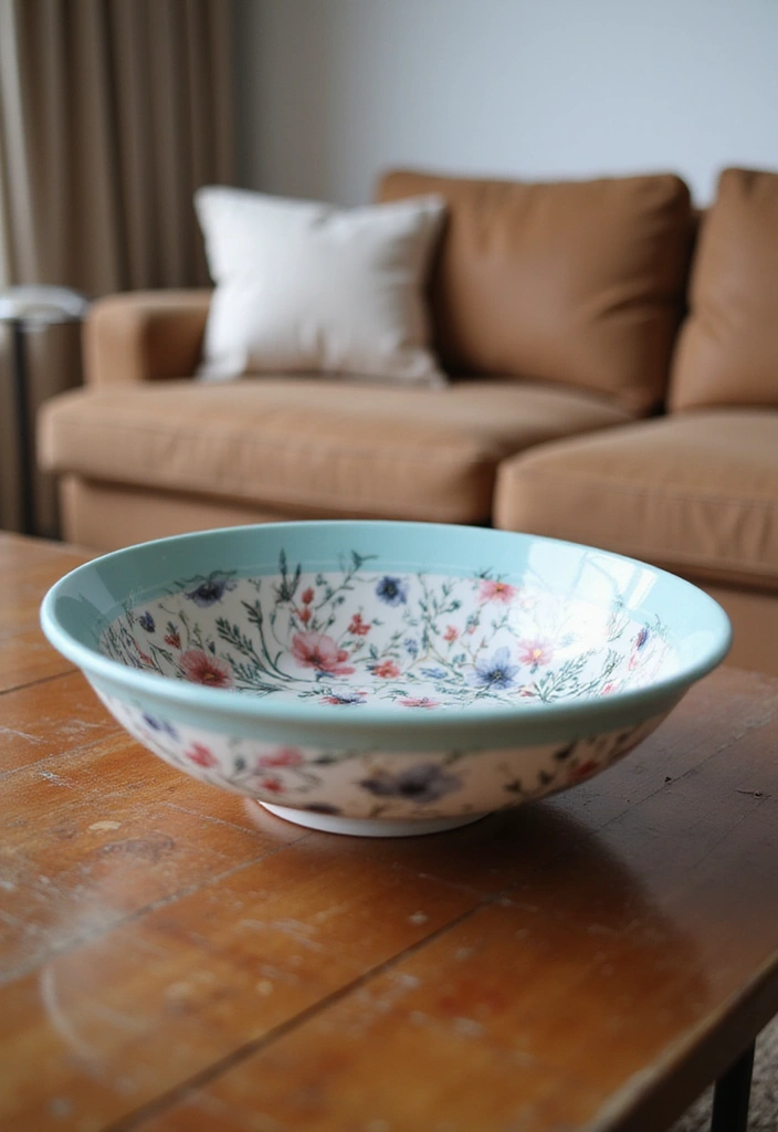 19 Affordable Girly Living Room Decor Ideas That Look Expensive! (#6 Will Shock You!) - 13. Decorative Bowls