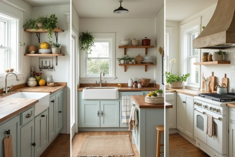 20 Charming Small Coastal Cottage Kitchens to Spark Your Decor Dreams!