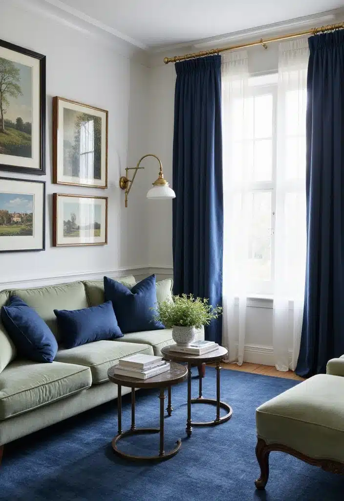15 Old Money Living Room Ideas That Feel Timeless, Elegant, and Understated - 5. Artwork with Character