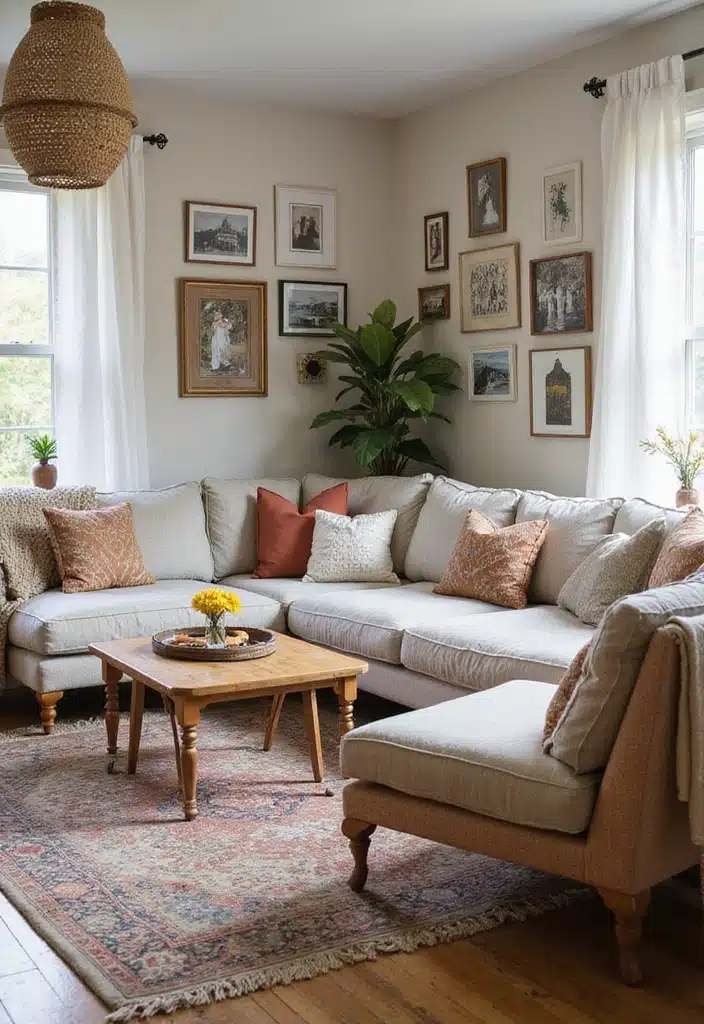 20 Boho Modern Living Room Inspirations That Add Warmth to Your Home! - 17. Personalized Touches