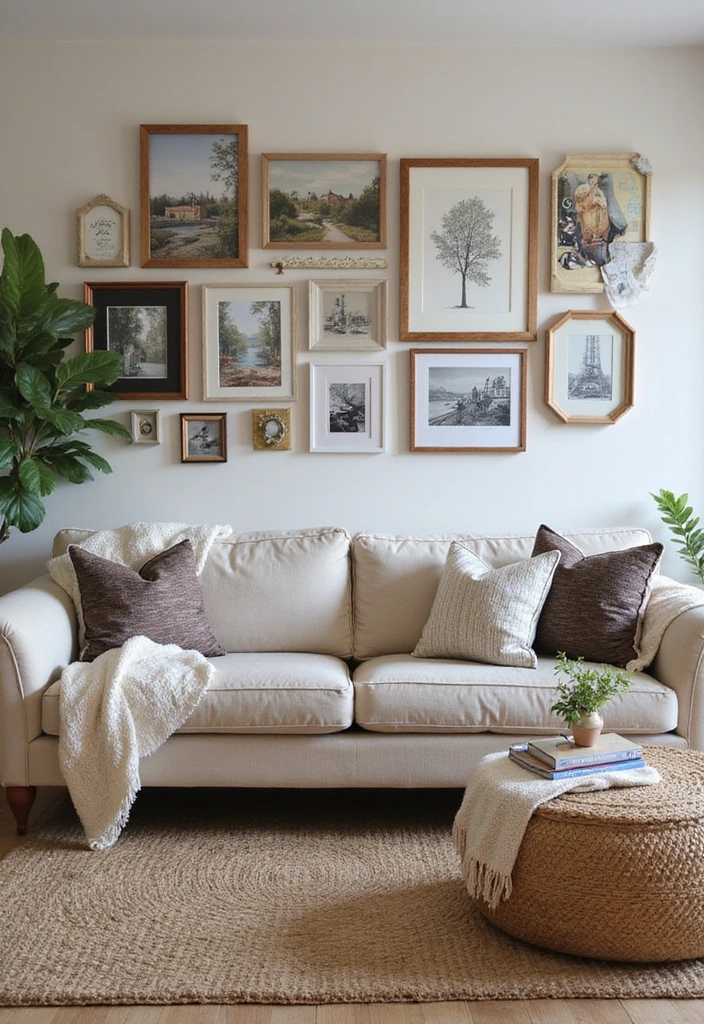 18 Cozy and Chic Modern Mediterranean Living Room Designs That Will Inspire You! - 18. Personalized Decor