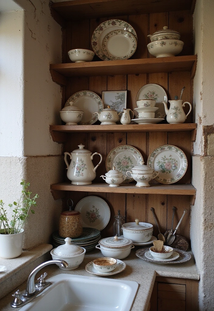 Step By Step: How to Create a Moody Vintage Kitchen That Tells a Story - 8. Personalize with Family Heirlooms