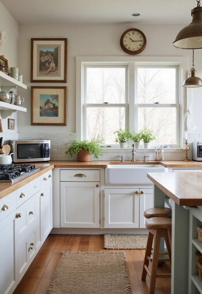 20 Stunning Small Beach House Kitchen Coastal Style Ideas You Can't Miss! - 14. Personalized Touches