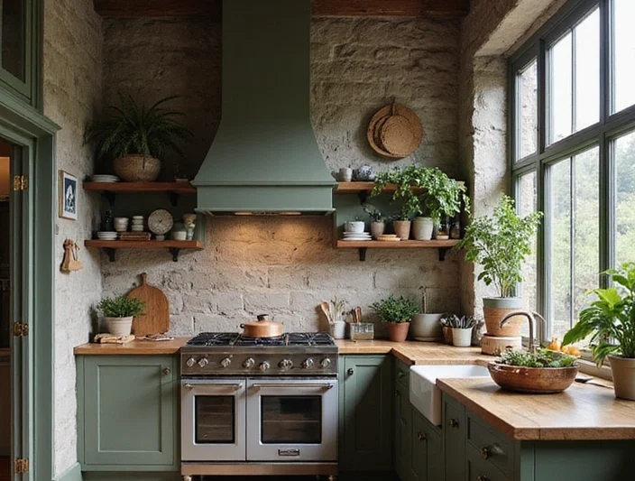 Step By Step Guide: Achieving Eco-Friendly Industrial Decor in Your Rustic Kitchen