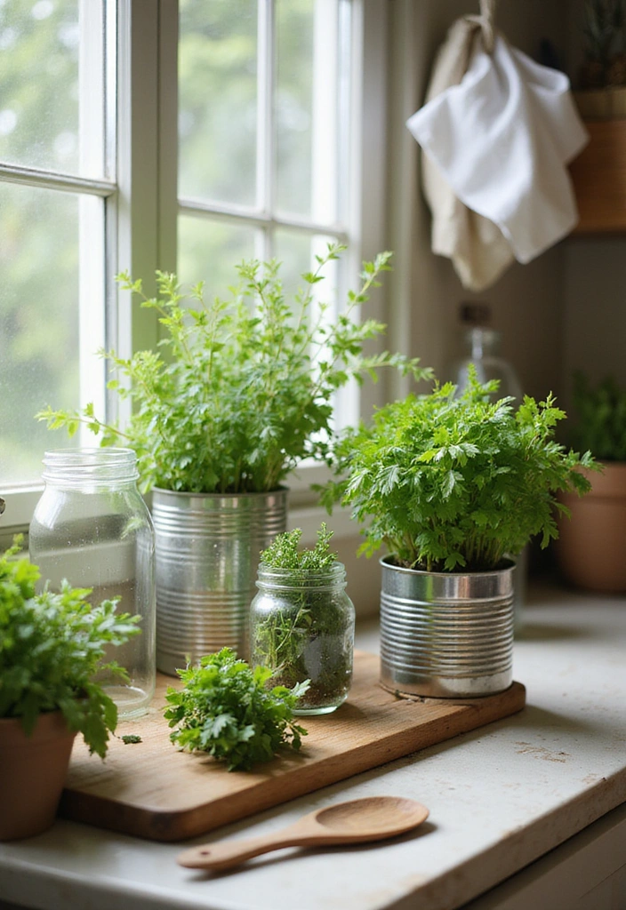 Step By Step Guide: Achieving Eco-Friendly Industrial Decor in Your Rustic Kitchen - 4. Create a Herb Garden