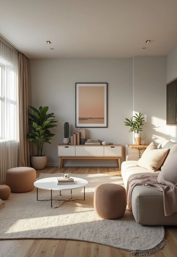 20 Elegant Living Room Makeover Ideas That Are Surprisingly Budget-Friendly! - 20. Smart Use of Space