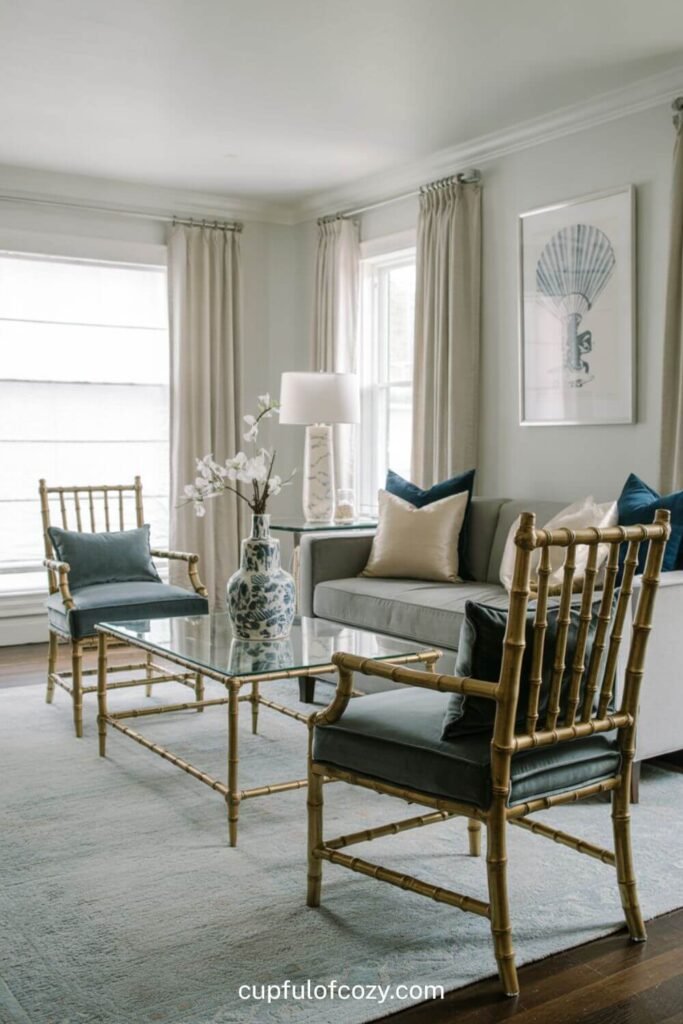 Bamboo Furniture Goes Glam