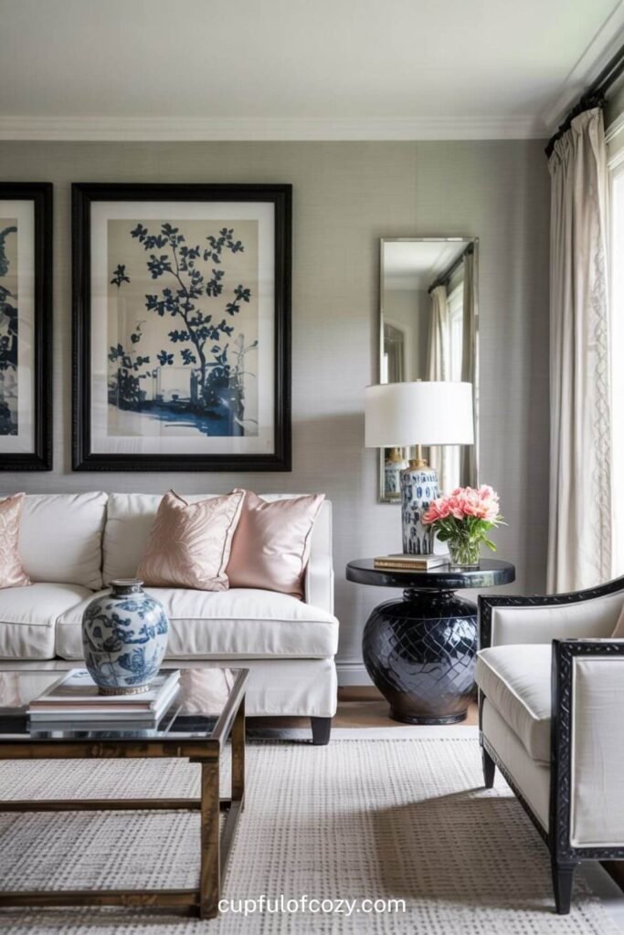 Black Accents for Graphic Punch