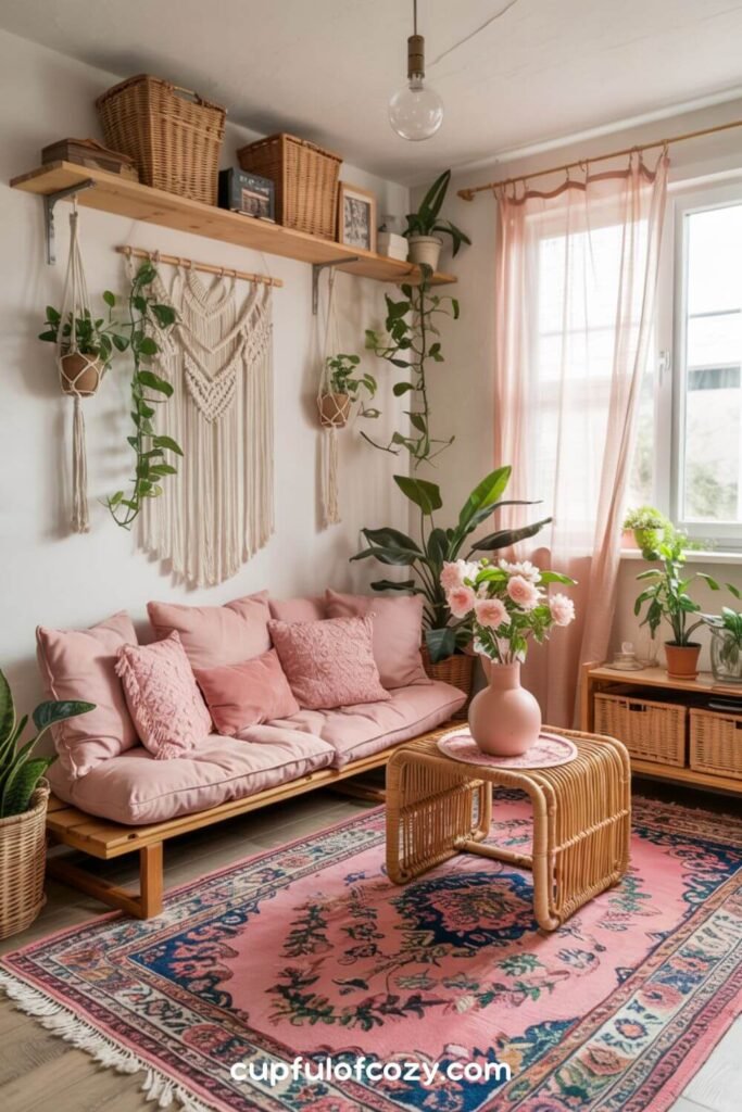 Boho living room_ Textural Heaven That's SO Cute You'll Melt