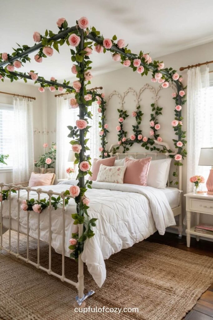 Climbing Rose Bedpost Garden