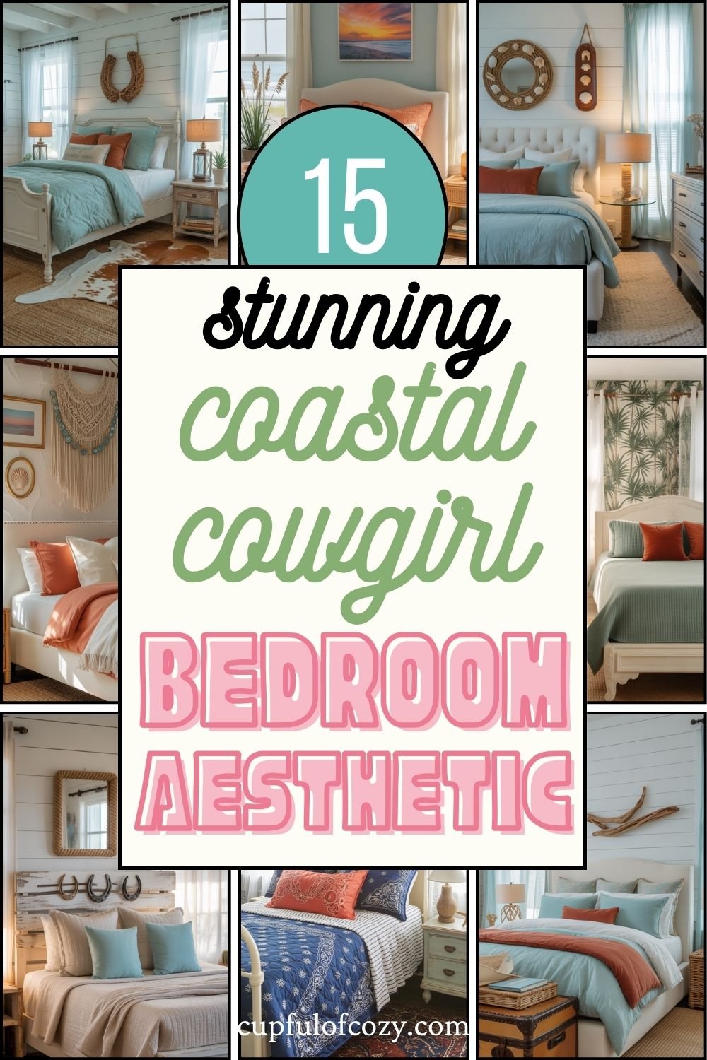 15 Stunning Coastal Cowgirl Bedroom Ideas That Mix Salty Air with Southern Flair