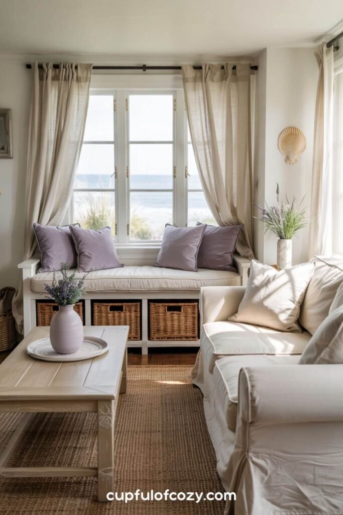 Comfortable Window Seat Nooks