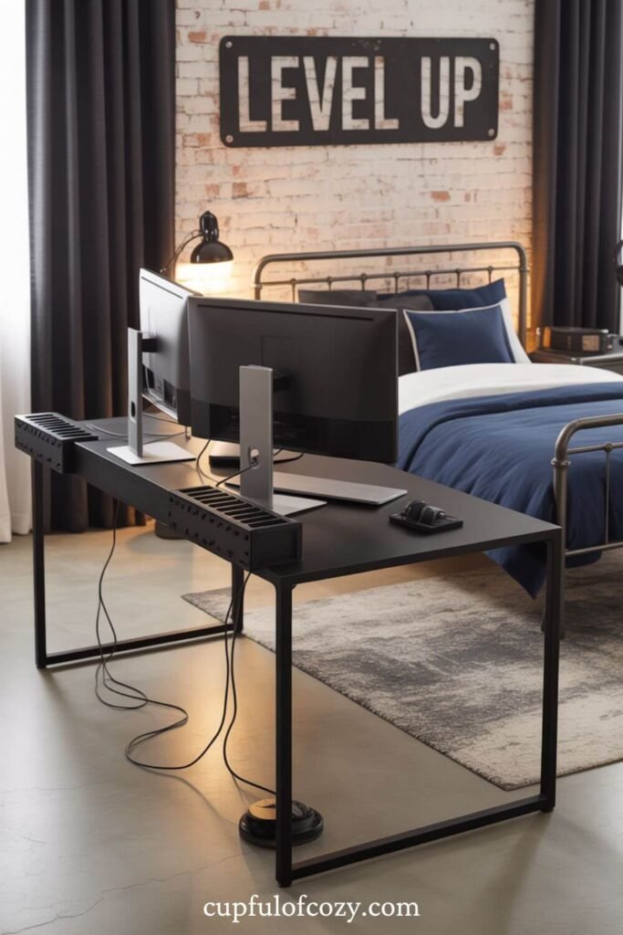 Gaming Desks With Built-In Cable Management