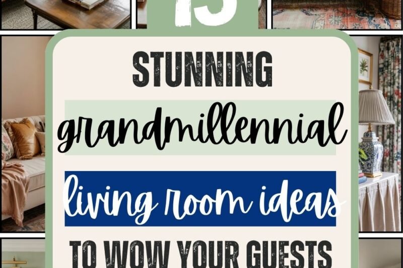 15 Charming Grandmillennial Living Room Ideas To Wow Your Guests